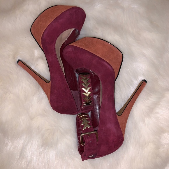 H by Halston Elsie Multi Kidsuede Pumps - Picture 4 of 8